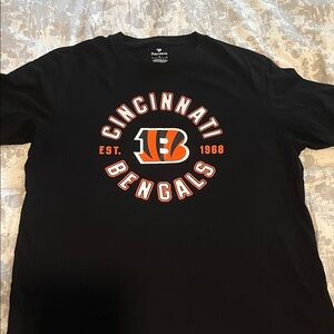 Fanatics Black Cincinnati Bengals Tee